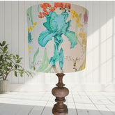 ijustlovethatfabric Blue Iris Lampshade -